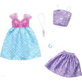 Resim Barbie'nin Kıyafet Koleksiyonu İkili Paketler HRH44 