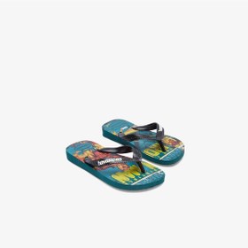 Resim Havaianas Marvel Bebek Yeşil Terlik Düz 4147012 Yeşil 