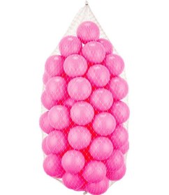 Resim 7 Cm 50'li Pembe Oyun Havuz Topu Çocuklar İçin Güvenli Plastik Top 