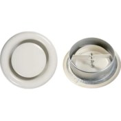 Resim Afs 125 mm Metal Gemici Anemostadı Emiş Üfleme Sızdırmaz Contalı Kolay Montaj Agmair Agm Havalandırma 