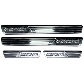 Resim Kolaylispider Ford Mondeo Chrome Line Kapı Eşiği 4 Kapı Krom 2018 Ve Sonrası 