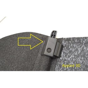 Resim Renault Clio 2006-2011 Bagaj Pandizot Ayağı Pandizot Pimi 