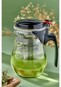 Resim Bitki Çay Demliği French- Press 500 Ml Bitki Çay Demliği 