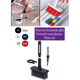 Resim Klavye Kulaklık Temizleme Fırçası Aracı 