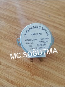 Resim SUPERPARCA 4w Alaska Mikrodalga Mikro Dalga Tabla Motoru Motor 49tyz-a2 220-240v 