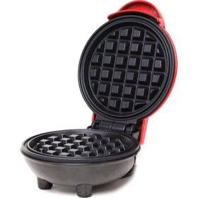 Resim Buldug Mini Elektrikli Waffle Makinesi - Kırmızı 