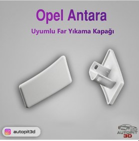 Resim Opel Antara Uyumlu Far Yıkama Kapağı Sağ Sol Takım 