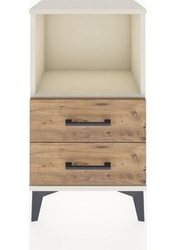 Resim Arges Komodin 2 Çekmeceli 44x30x80 Aytaşı-çam Aytaşı 