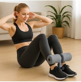 Resim Vantuzlu Mekik Çekme Aleti Karın Egzersizi Ve Evde Spor İçin Dayanıklı Egzersiz Aparatı 