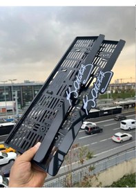 Resim 3d Kemal Atatürk İmzalı Lüx Pleksi Takmatik Plakalık 