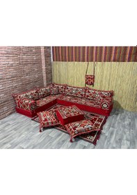 Resim Coton Şark Köşesi Anadolu Desenli Konsept 16 Parça 