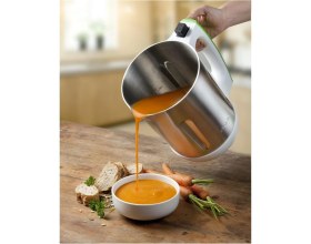 Resim Çorba Pişirici, 2 Litre, 6 Programlı, Paslanmaz Çelik, Dokunmatik Ekran 