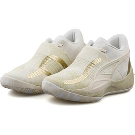 Resim Puma Rise Nitro Erkek Basketbol Ayakkabısı 37827901 Bej 