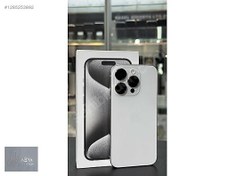 Resim Apple iPhone 15 Pro İkinci El TR | 128 GB | Beyaz İkinci El ASYA TELEKOMDAN İPHONE 15 PRO 128GB BEYAZ GARANTİLİ KUTULU TR