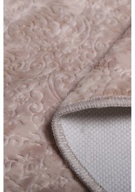 Resim Nova Vizon 80x150 Cm Büyük Ebat Banyo Paspası Spor Saçaklı Vizon 