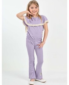 Resim Lila Fitilli Takım 6-9 Yaş 2072-3 Lila 