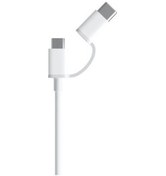 Resim 2 İn 1 Usb Kablo Micro Usb Ve Usb C Type C - 100 Cm Senalstore 