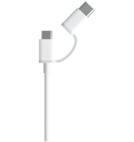 Resim 2 İn 1 Usb Kablo Micro Usb Ve Usb C Type C - 100 Cm Senalstore 