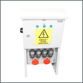 Resim Novsen (Harici Tip) IP66 Kombinasyon Panosu 2ad. 5x32A, 4ad. Schuko Priz 16A 
