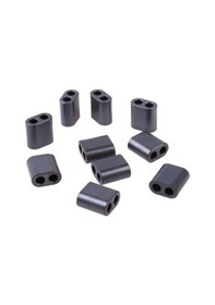 Resim Zcjb 10 Adet Rf Ferrit Çekirdek Çift Delikli Rf Mıknatıs Rf Aksesuarları 13.5 7.5 14mm Sevıch-71800 