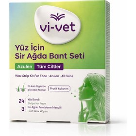 Resim Vi-Vet Ağda Bandı Yüz Bölgesi Azulen 24'lü 