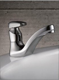 Resim Moen Ticari Krom M-press Tek Montajlı Ölçüm Banyo Lavabo Bataryas Diğer 