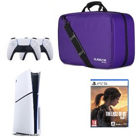 Resim Sony Playstation 5 Slim CD'li 1 TB YD + 2 Kol + Oyun + Çanta 
