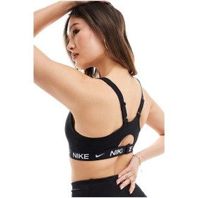 Resim Nike Training Indy Dri Fit High Support Sports Bra Kadın Spor Sütyen Bra Siyah 