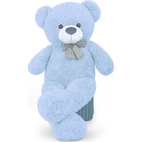 Resim 80 Cm Papyonlu Peluş Ayıcık - % 100 Yerli Ürün 001 