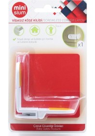 Resim Mini Sium Vidasız Köşe Kilidi Çocuk Ürünleri 