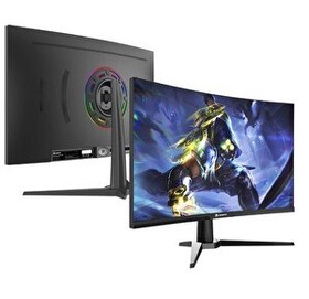 Resim GameBooster GB-3218CF 32" 180Hz 1ms VA FHD 1920×1080 HDMI 1+DP 1 RGB Curved R1500 Gaming Monitör 