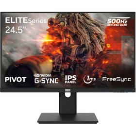 Resim DRAGOS ELITESeries E245FHD500 1ms FHD 500Hz 24.5" FreeSync G-Sync IPS Pivot Oyuncu Monitörü 