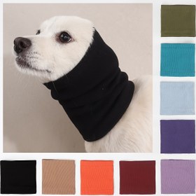 Resim Köpeğinizi Anında Sakinleştirin, Şık Köpek Snood Kulaklık 