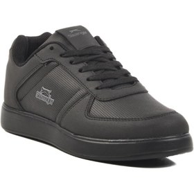 Resim Slazenger Point G Siyah Nubuk Fileli Kadın Spor Ayakkabı 