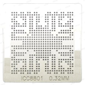 Resim Efiks TCC8801 0.32MM Bga Stencil Kalıp 