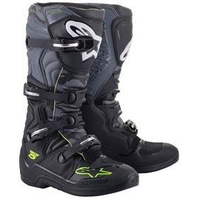 Resim Alpinestars Tech 5 Kros Motosiklet Botu Gri Sarı 