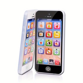 Resim Oyun Telefonu, Çok Fonksiyonlu Öğrenme Mobil, Çocuklar İçin Elektronik Öğrenme Oyunu, Işıklar ve Müzik İçerir, Erkekler ve Kızlar İçin Bir Doğum Günü/Noel Hediyesi Olarak Uygun. 