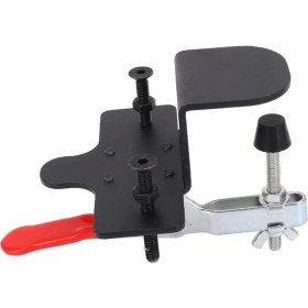 Resim Profesyonel Marangoz Jig Dolap Kapakları Montaj Kılavuz Cetvel Çekmece Kapı Montaj Kılavuzu 