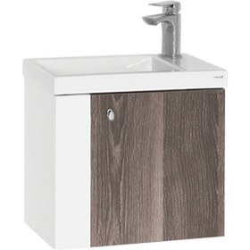Resim Creavit Forest Lavabo Dolabı 50 Cm Beyaz-barok Beyaz - Barok 