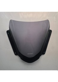 Resim Motocam Suzuki Burgman 400 Ön Cam 2017-2026 Model 38cm Füme Renkli 4mm Kısa Sportif 