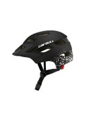 Resim Symbee Caırbull-46 Çocuk Kaskı: Pc+eps, 16 Havuz, Ayarlanabilir, Güvenlik Işığı, Güneş Koruyucu - Siyah Mat Gümüş Bisiklet, Kaykay, Scooter İçin Gümüş - Siyah 