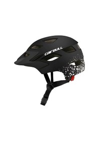 Resim Symbee Caırbull-46 Çocuk Kaskı: Pc+eps, 16 Havuz, Ayarlanabilir, Güvenlik Işığı, Güneş Koruyucu - Siyah Mat Gümüş Bisiklet, Kaykay, Scooter İçin Gümüş - Siyah 