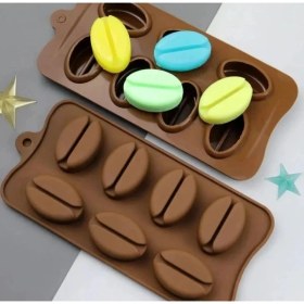 Resim Kahve Çekirdeği Şekilli Silikon Kalıp 