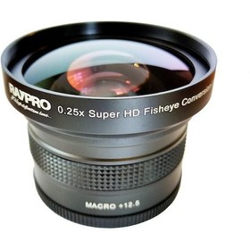 Resim Raypro 67 MM 0.25x Pro HD Fisheye + 12.5 Dioptri Makro Lens 