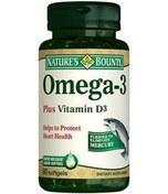 Resim Nature's Bounty Omega 3 Plus Vitamin D3 60 Kapsül 