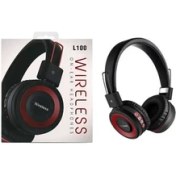 Resim Techno Guru Mobify 40MM Dinamik Sürücülü Kafa Üstü L100 Bluetooth Kulaklık Kırmızı 