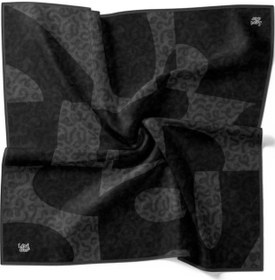 Resim Kristal Eşarp - 06106 Gri-siyah 