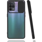 Resim Mobaxaksesuar Oppo Reno 5 Lite Kılıf Kamera Kapatmalı Lensi Case 
