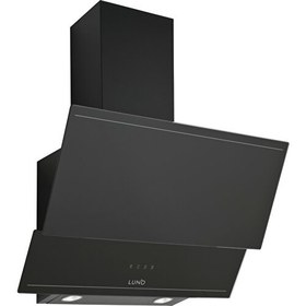 Resim Luno 3420.6.B01 Ankastre Cam Davlumbaz 60CM Siyah 