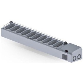 Resim Iceinox Set Üstü Saladbar Pleksi Kapak Gn 1/4-150: 10 Adet 